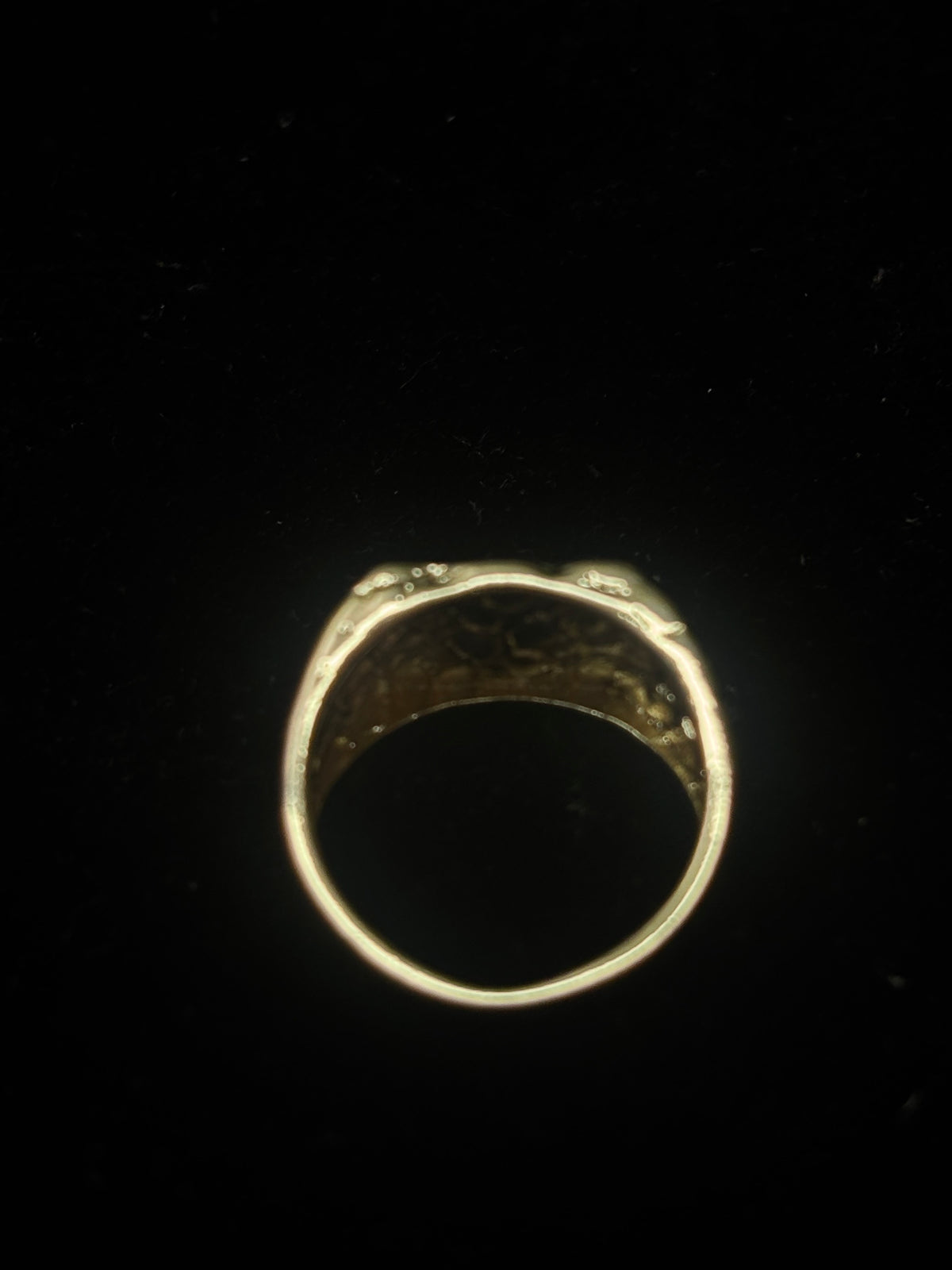 Medium Nugget Ring (14K) Gold-Plated