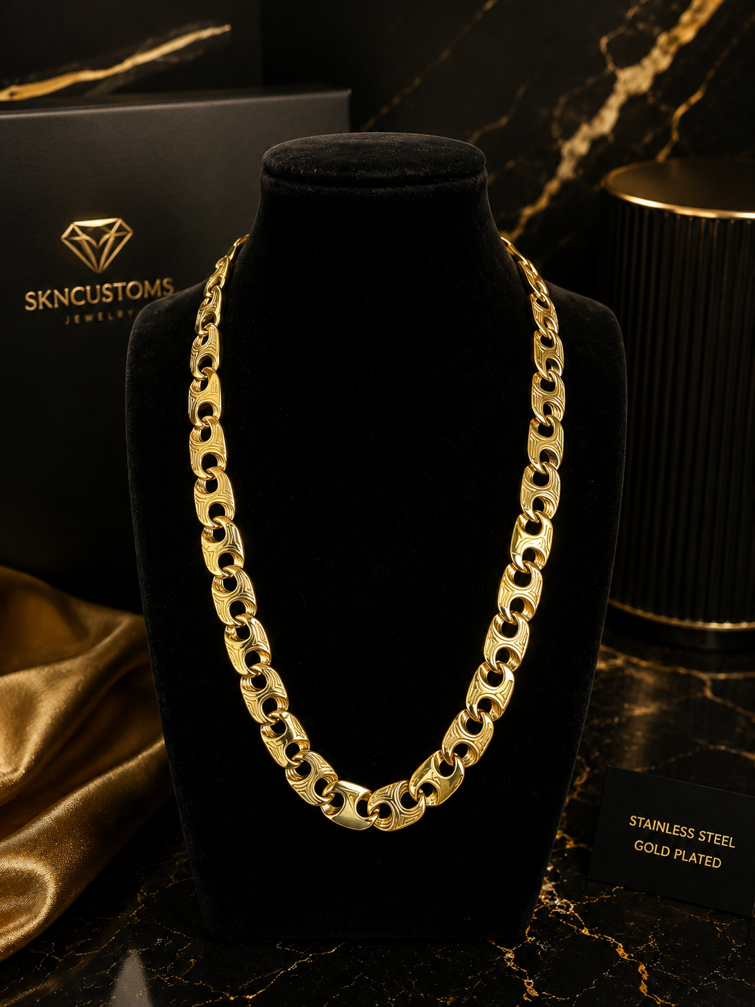 24" Bubble Gucci Link 15mm