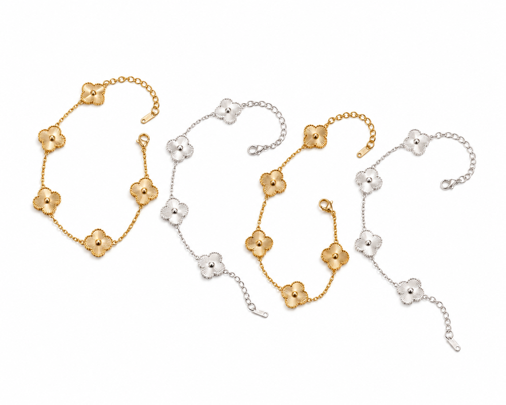 The Celeste Clover Bracelet