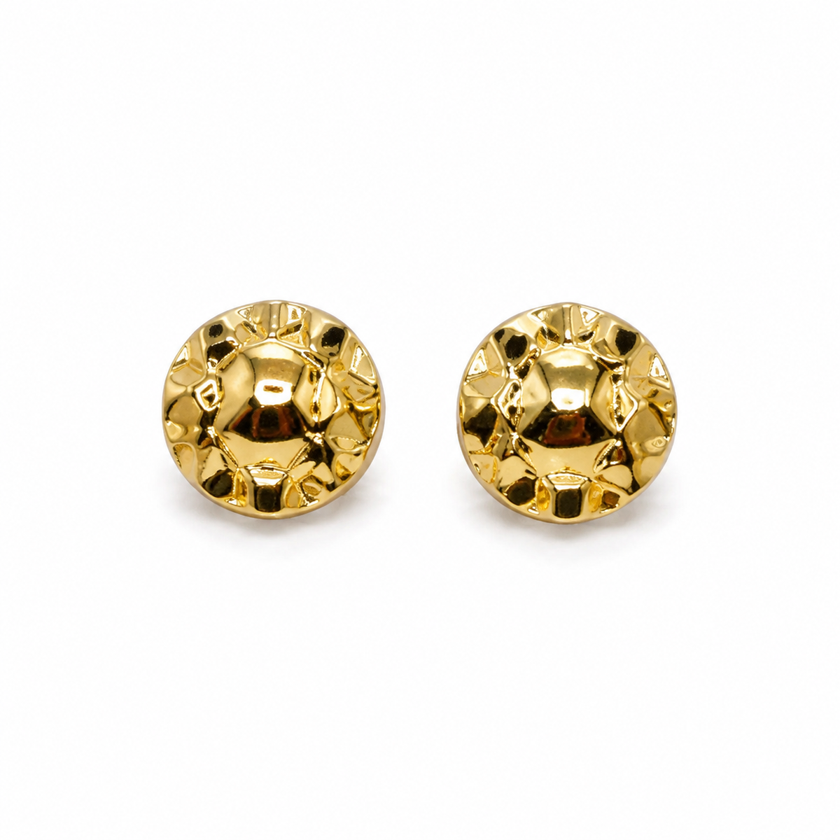 Round Nugget Studs