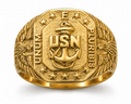Nautical Anchor Signet Ring