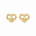 Heart Shaped Gucci link Earrings
